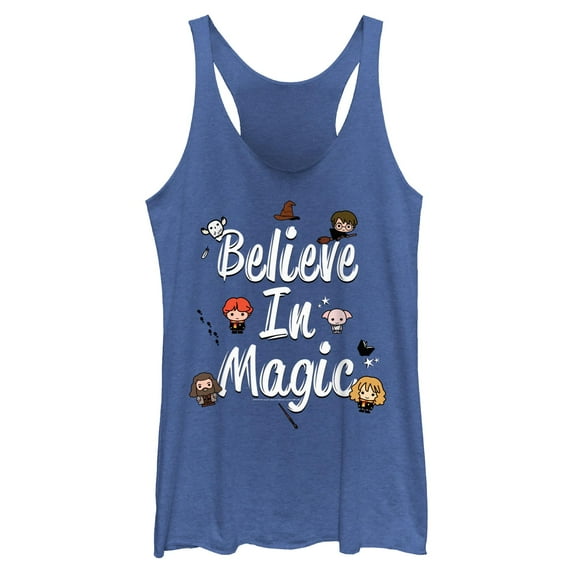 Womens Harry Potter Believe In Magic Racerback Tank