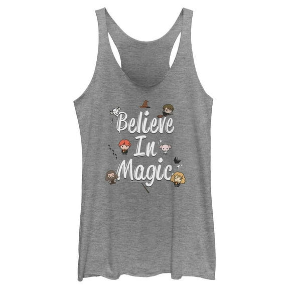 Womens Harry Potter Believe In Magic Racerback Tank