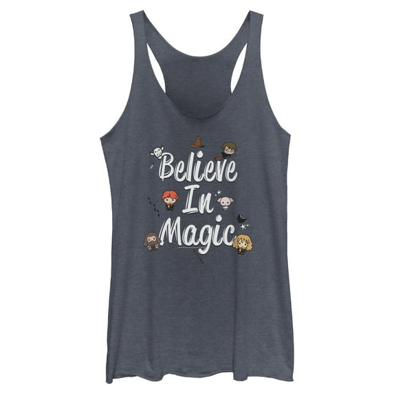 Womens Harry Potter Believe In Magic Racerback Tank