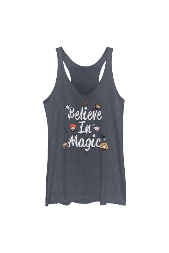 Womens Harry Potter Believe In Magic Racerback Tank