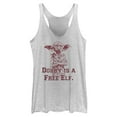 thumbnail image 1 of Womens Harry Potter Dobby is a Free Elf Racerback Tank, 1 of 4