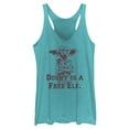 thumbnail image 1 of Womens Harry Potter Dobby is a Free Elf Racerback Tank, 1 of 4