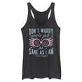 thumbnail image 1 of Womens Harry Potter Luna You’re Just As Sane as I Am Racerback Tank, 1 of 4