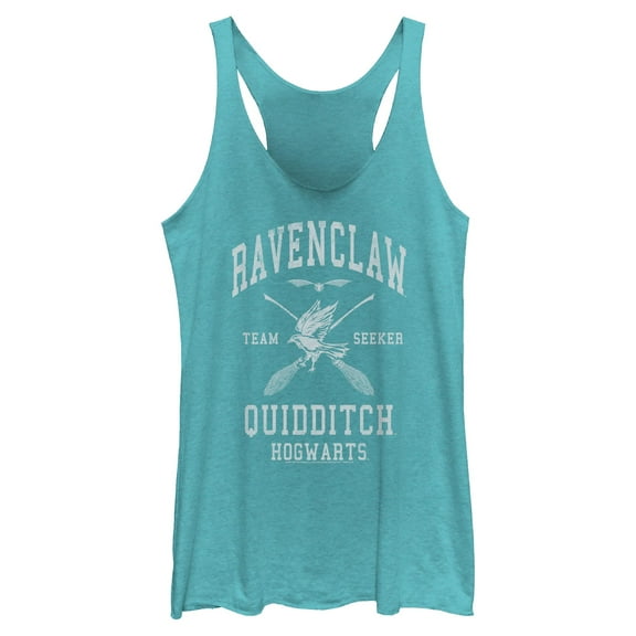 Womens Harry Potter Ravenclaw Quidditch Seeker Racerback Tank