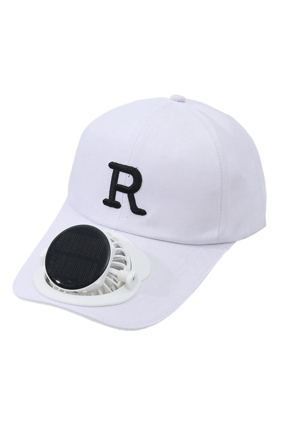Womens Hat , Beach Hats , Women's Hats & Caps Solar Powered and USB Rechargeable Fan Hat for Outdoor Sun and Ventilation