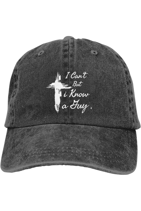 Womens Hat Jesus Cute Baseball Hat for Women Hats Light Weight I Can't But Know an Guy Sports Hats