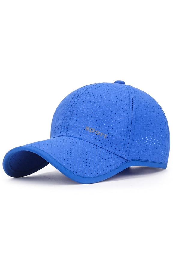 Womens Hats Unisex Baseball Spring Summer Outdoor Quick Drying Fabric Sports Lightweight Breathable Mesh Sun Protection Adjustable Mens Caps