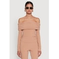 thumbnail image 1 of Womens Haute Monde Fold Over Off The Shoulder Top, 1 of 5