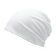 thumbnail image 1 of ZQUUVOU Womens Head Scarf Solid Color Fashionable And Thick Warm Ear Protection Hood White, 1 of 2