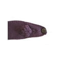 thumbnail image 1 of Womens Headwrap Flower Headband w/Button, Purple, 1 of 1