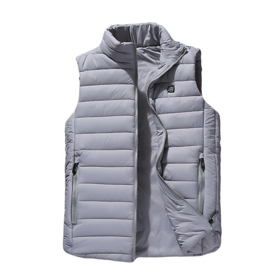 Womens Heated Jacket Puffer Coat Outdoor Warm Clothing Heated For Riding Skiing Fishing Charging Via Heated Coat With Pocket