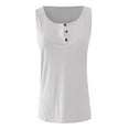 thumbnail image 1 of Womens Henley Tank Top Scoop Neck Sleeveless Tunic Shirts Soft Button Down Summer Top, 1 of 2