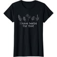 thumbnail image 1 of Womens Herbs Witch Nature Pagan Wicca Wiccan Cult Feminist Gardener T-Shirt, 1 of 3