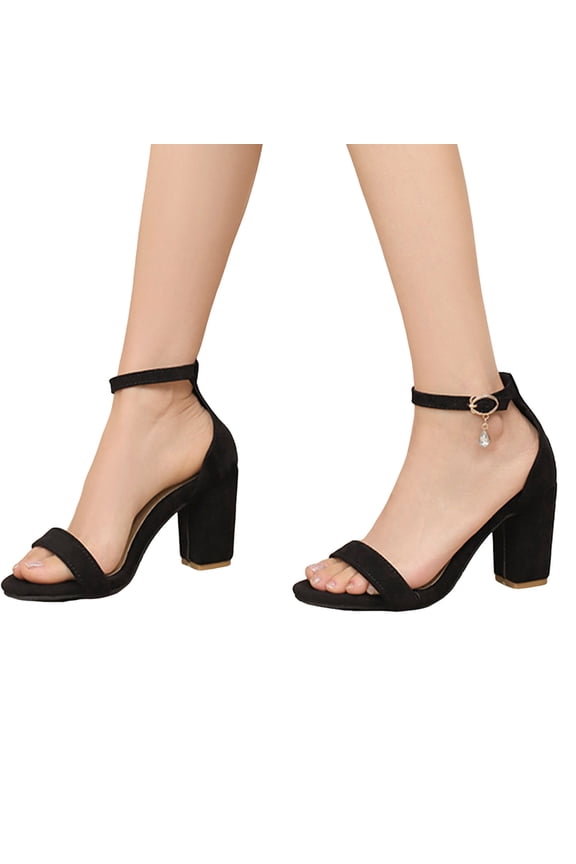 Womens High Heels Dress Sandals for Ladies Glitter Rhinestones Crystal Summer Open Toe Dressy Pumps Shoes