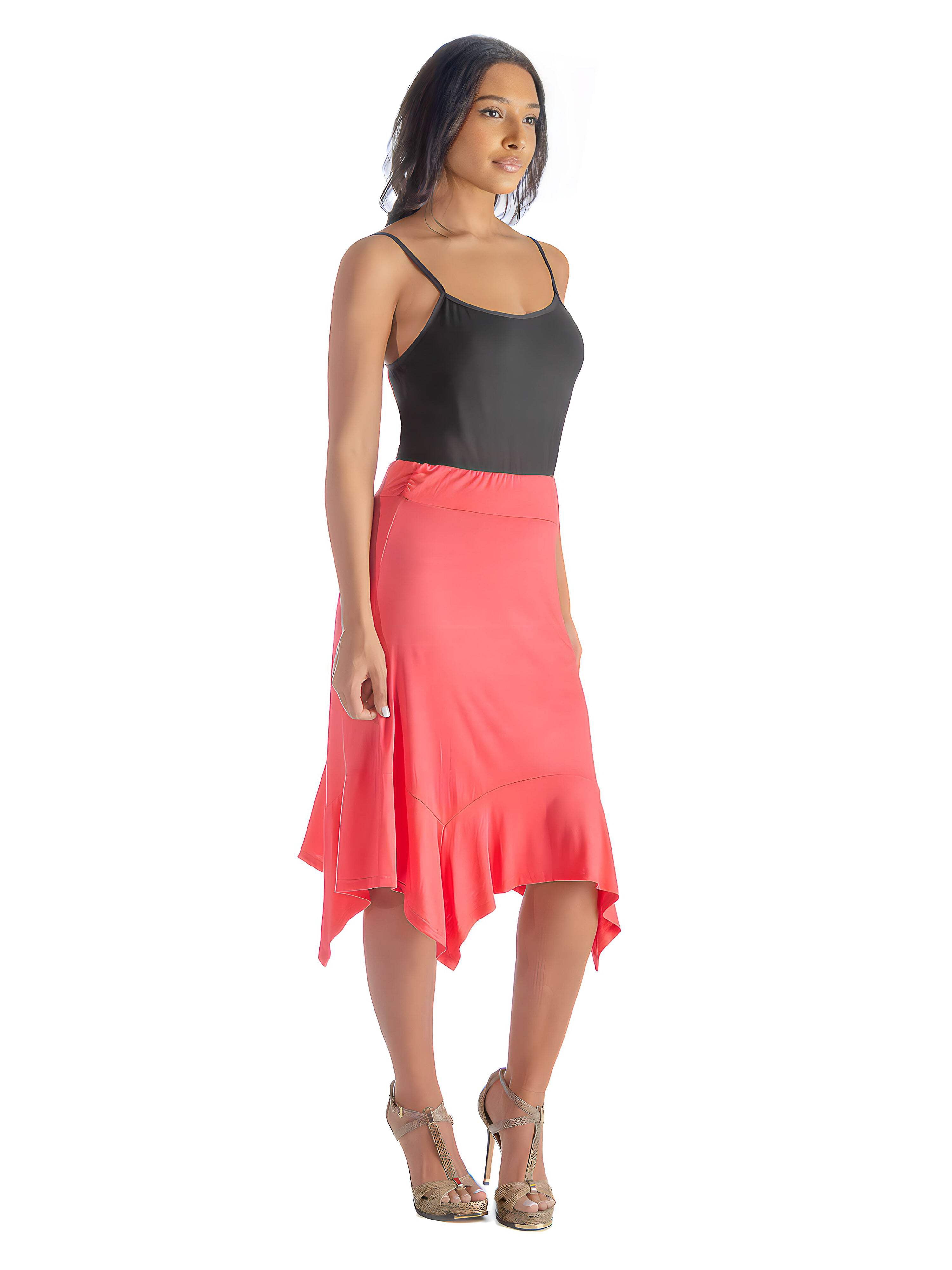 トップス poppy HANDKERCHIEF HEM 2WAYBUSTIER/SKIRT poppy