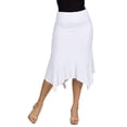 thumbnail image 1 of Womens High-Low Handkerchief Skirt, 1 of 11