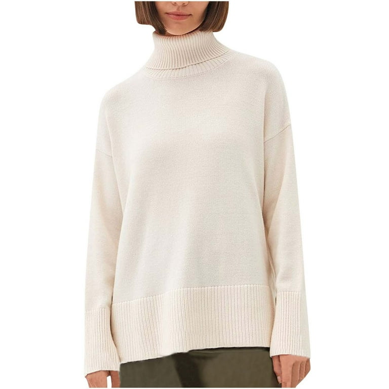 Solid Color Loose O-Neck Sweater Solid Color Loose O-Neck Sweater