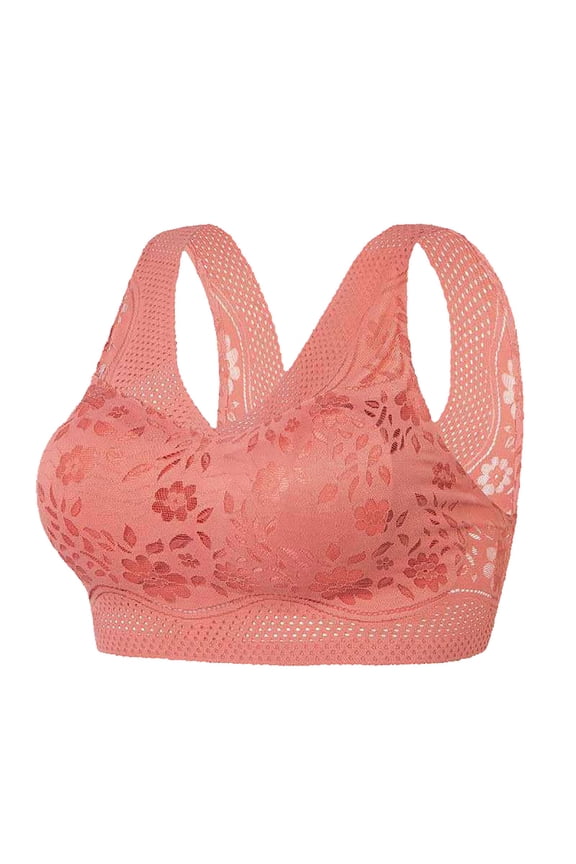 Womens High Support Sports Bra Daily Wear Bras for Women Back Hook Bra Soft Bralettes for Women Wireless Bras for Women Standard Back Bra Plus Size Tops Plus Size Sports Bra Plus Size Bra