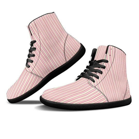 Womens High Top Sneakers PU Leather Running Shoes Non Slip Walking Athletic Tennis Shoes for Women Ankle Boots