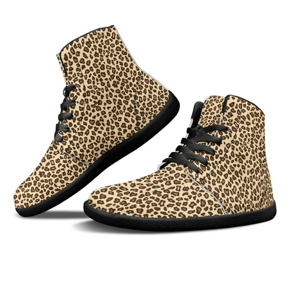 Womens High Top Sneakers PU Leather Running Shoes Non Slip Walking Athletic Tennis Shoes for Women Ankle Boots