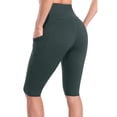 thumbnail image 1 of Womens High Waist Biker Shorts with Pockets Workout Running Short, 1 of 7