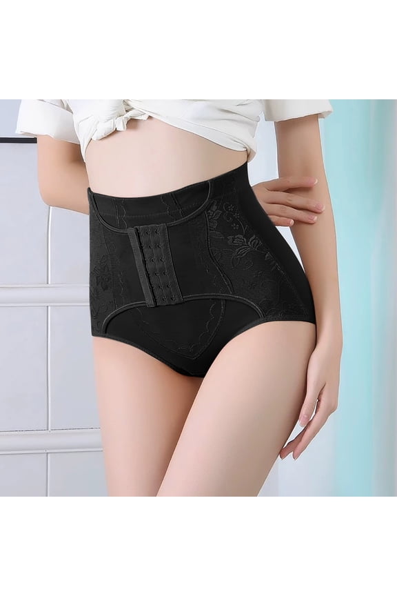 Womens High Waist Bottoming Belly Pants Lace Corset Lift Body Shaping Pants Panties Womens Small Pad Underwear Women Womens Panties Womens Briefs Satin French Knickers for Women Nylon Bikini Panties