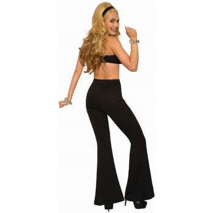 Faux leather bell bottom pants – Fashion 235