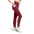 thumbnail image 1 of Womens High Waist Leggings with 3 Pockets | Tummy Control Yoga Workout Pants | 7/8 Length, 1 of 7