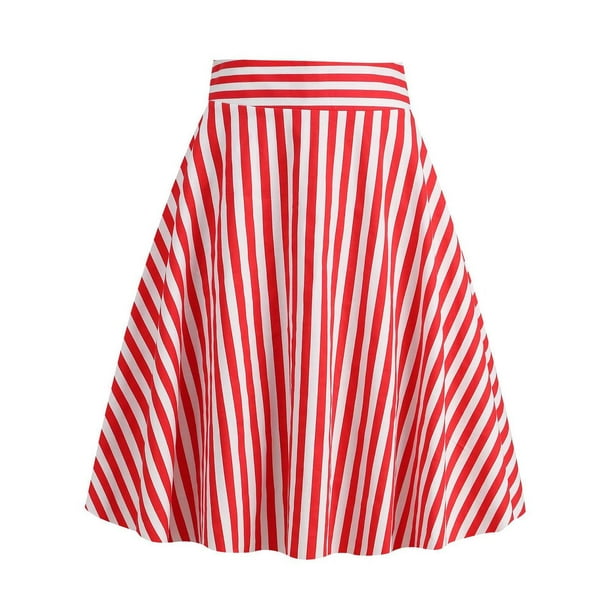 Retro high waisted pleated skirt hotsell