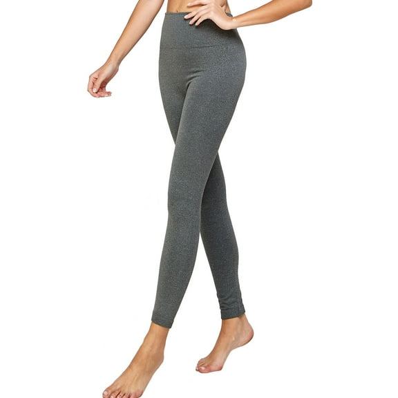 Womens High Waist Seamless Fleece Lined Thick Leggings