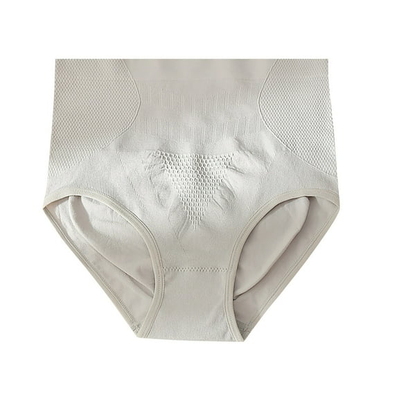 Womens High Waist Shapewear Panties - Tummy Control Lifter, Seamless, 95% Cotton, V-Shape Design, Brazilian Style, 6 Colors