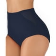 thumbnail image 1 of Womens High Waist Swim Bottom Sexy Full Coverage Bikini Shorts Mesh Stitching Swimming Athletic Trunks Swimwear Briefs, 1 of 5