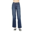 thumbnail image 1 of Womens High Waist Tummy Control Jeans with Washed Finish Front and Back Pockets Slimming Denim Pants Durable Versatile, 1 of 6
