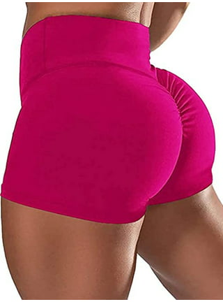Womens Butt Lifting Shorts Booty Shorts Casual Cotton Yoga Short Shorts  Mini Hot Pants Sport Leggings Fold Over Shorts