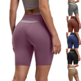 thumbnail image 1 of Womens High Waisted Biker Shorts 5 Inch Butt Lifting Tummy Control Workout Yoga Gym Compression Shorts,Sizes S-3XL, 1 of 4