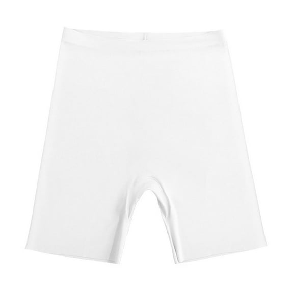 Womens High Waisted Boyshorts Underwear Seamless Full Coverage Boxer Briefs Long Leg Soft Underpants