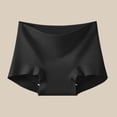 thumbnail image 1 of Bwndum Womens High Waisted Cotton Underwear Seamless Breathable Briefs Tummy Control No Show Tagless Panties Black,Size XL, 1 of 5