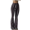 thumbnail image 1 of Womens High Waisted Flare Leggings - Yoga Pants for Women - Buttery Soft Bell Bottom Palazzo - Versatile Sizing, 1 of 4