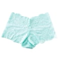 thumbnail image 1 of Womens High Waisted Lace Panties Blue Floral Stretch Comfortable Underwear for Everyday Wear,Size L, 1 of 5