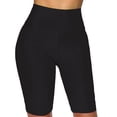 thumbnail image 1 of Womens High Waisted Leggings Tight fit Solid Color Short Yoga Pants Inseam Athletic Leggings Trendy 2025, 1 of 4