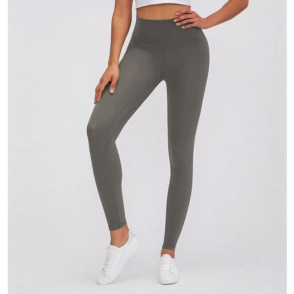 Womens High Waisted Leggings Yoga Pants Soft Seamless Workout Fitness Sports Gym