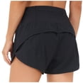thumbnail image 1 of Womens High Waisted Running Shorts Quick Dry Athletic Workout Shorts with Mesh Liner Zipper Pockets, 1 of 7