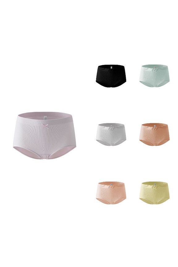 Womens High Waisted Shaping Underwear, Soft Short Pants Panties for Tummy Control Daily Wear