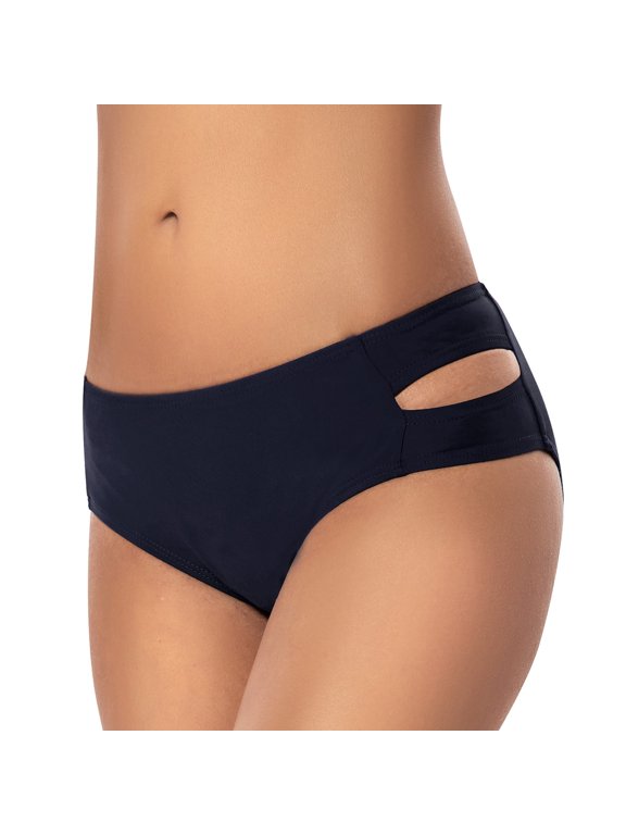 Womens High Waisted Swimsuit Bikini Bottoms Conservative Ruched Triangle Bottoms Swimwear Bottoms Solid Color Bikini Bottoms Swim Pants Bathing Suit Briefs XXL