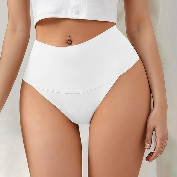 Womens High Waisted Thongs Panties Lightweight Soft Stretch High Cut Underwear Panties plus Size Pack of Underwear for Women Women S Panties plus Size Underwear Women Pack No Show Workout Thong Bunny