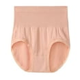 thumbnail image 1 of Womens High Waisted Tummy Control Underwear - Seamless Lifting Panties, Breathable Nylon Blend, 1 of 7