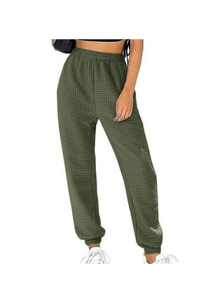 Waffle Knit Joggers Womens