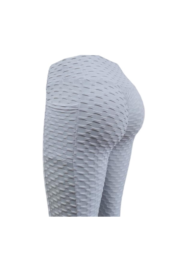 Womens High Waisted Yoga Pants with Peach Shaped Pockets Tummy Control Workout Leggings for Women Soft Stretchy Comfortable Gym Wear