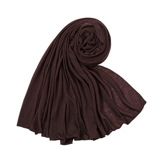 Womens Hijab Scarf Soft Cotton Muslim Jersey Hijab Head Wrap Scarves 2026 Fashion Long Scarf Shawls