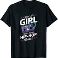 thumbnail image 1 of Womens Hip Hop Dance Clothes Girls 90S Costume 90S Tee Fly Girl T-Shirt Black 4X-Large, 1 of 5